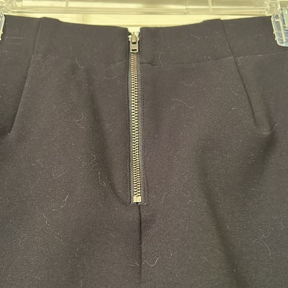 NWOT J.CREW GiGi black velour ankle trouser pants Sz 8 - Picture 6 of 9